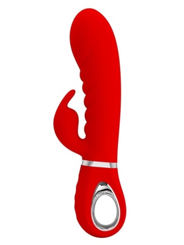Crveni mekani silikonski vibrator | Prescott - Img 4