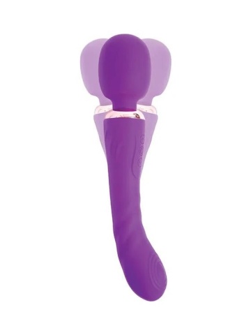 Dupli Wand vibrator | Pontus Dual Lila - Img 2