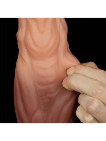 Egzotični realistični animalni dildo | Silicone Nature Cock 24,5 cm - Img 6
