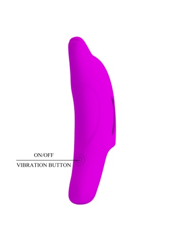 Finger - naprstak sa vibracijom | Delfin Pink - Img 2