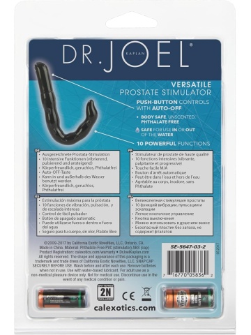 Masažer prostate sa vibracijom | Dr. Joel - Img 3