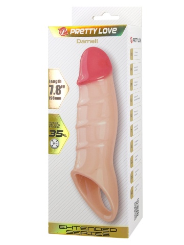 Mekana realistična navlaka za penis | Damell - Img 9
