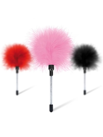 Mini golicaljka pink | Feather Tickler Pink - Img 3