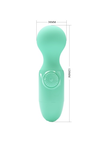 Mini vibrator za klitoris | Mini Wand Green - Img 7