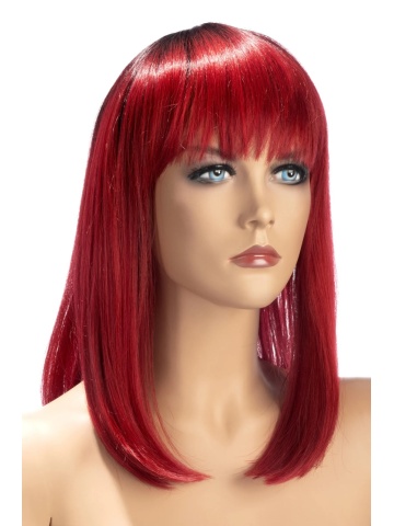 Perika polu duga crvena | Elvira Wig