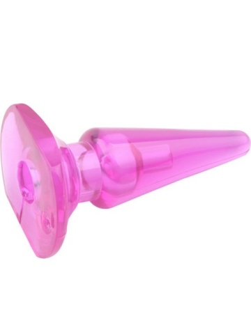 Silikonski analni plug | Hi Basic Pink - Img 4