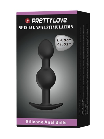 Silikonski analni Vibro plug | Special Anal Balls Plug - Img 7