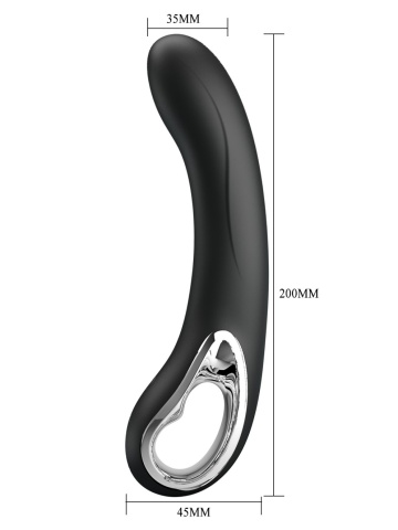 Silikonski vibrator | Alston Black - Img 8
