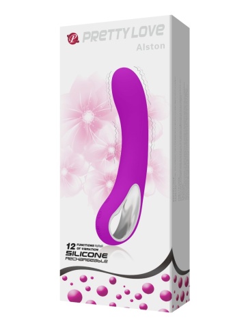 Silikonski vibrator | Alston Pink - Img 7