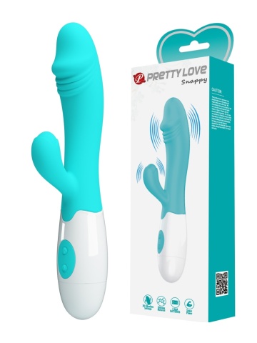 Silikonski vibrator | Snappy Green