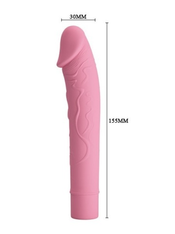 Silikonski vibrator | Vic Pink - Img 4