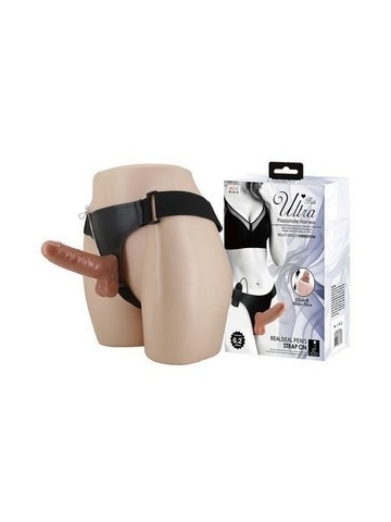 Strap on vibrirajući | Ultra Latino 16 cm