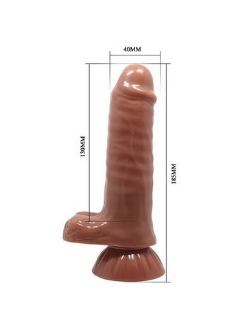 Vibrator sa pokretljivom kožicom | Madox Latino 18,5 cm - Img 6