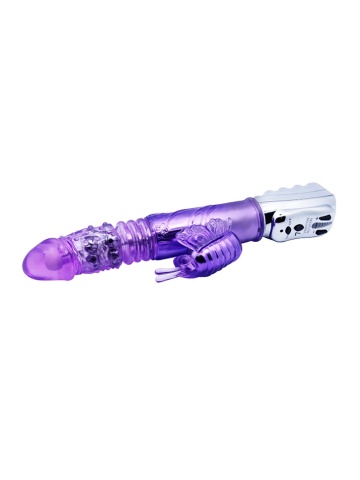Vibrator sa rotirajućim kuglicama i leptirom | Alice Buttrefly - Img 4