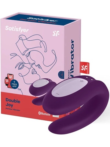 Vibrator za parove sa aplikacijom | SATISFYER Double Joy
