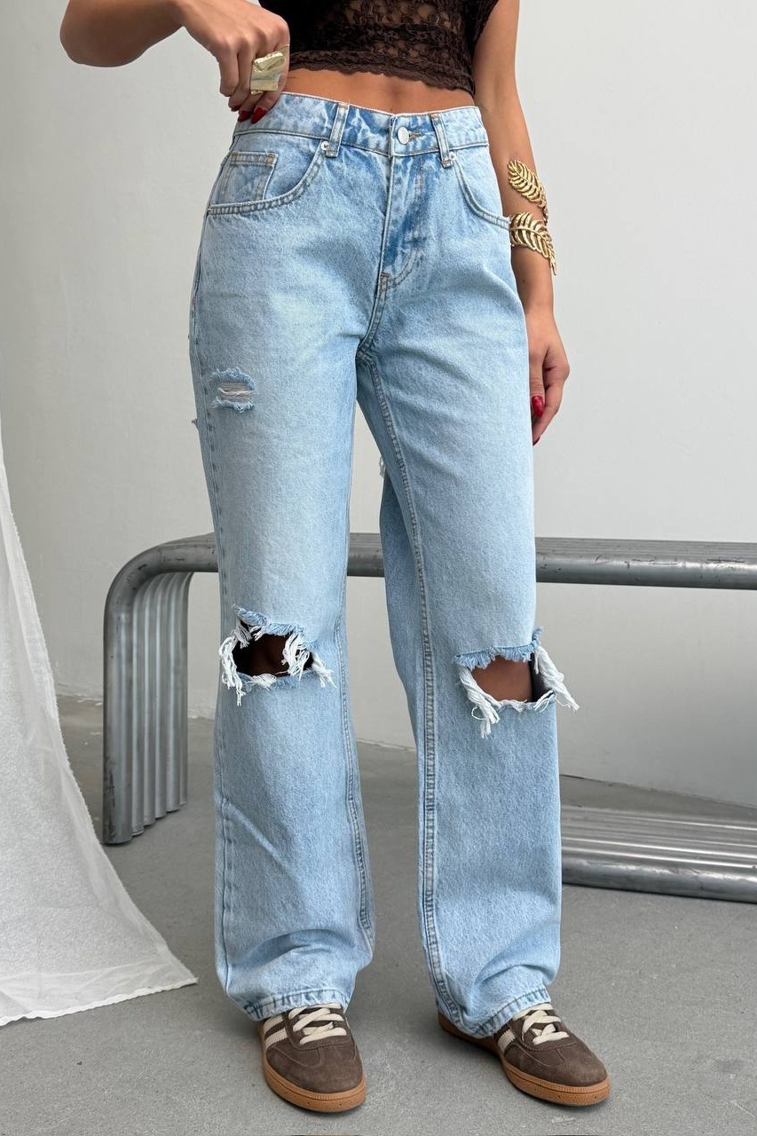 Blugi Regular Fit Albastri Bronley