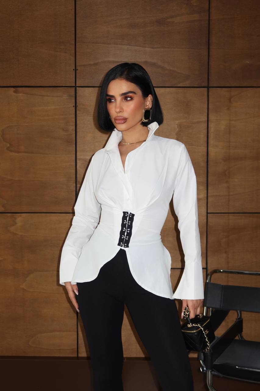 Camasi Dama Alb Rika