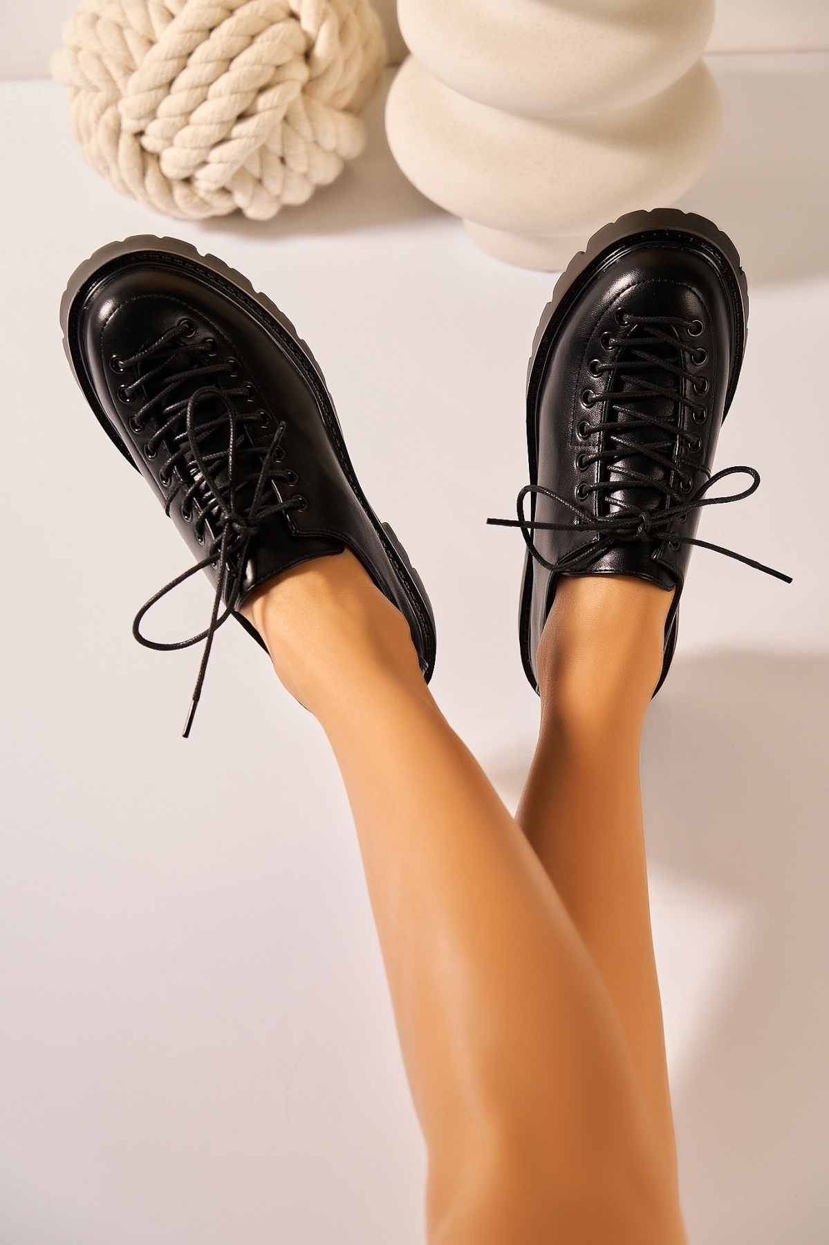 Loafers Dama Piele Ecologica Negri Sidhi