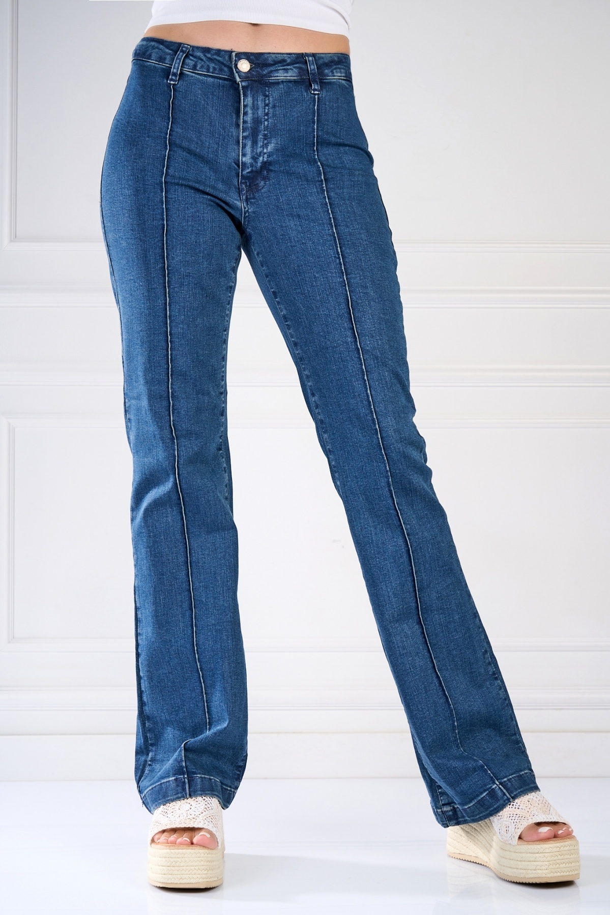 Blugi Regular Fit Bleumarin Mohana