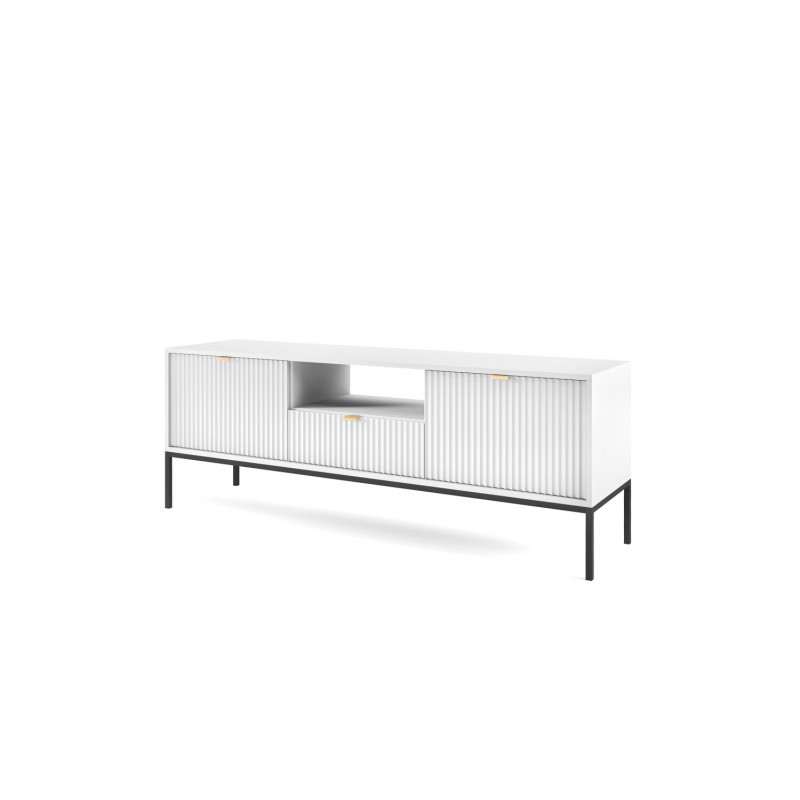 Aura AU01 TV stand 154cm 2D1S alb