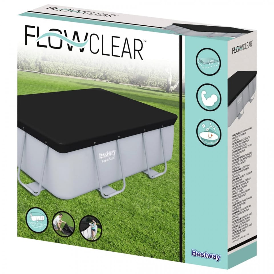 Bestway Prelată piscină Flowclear, 269x179 cm - 2 | YEO