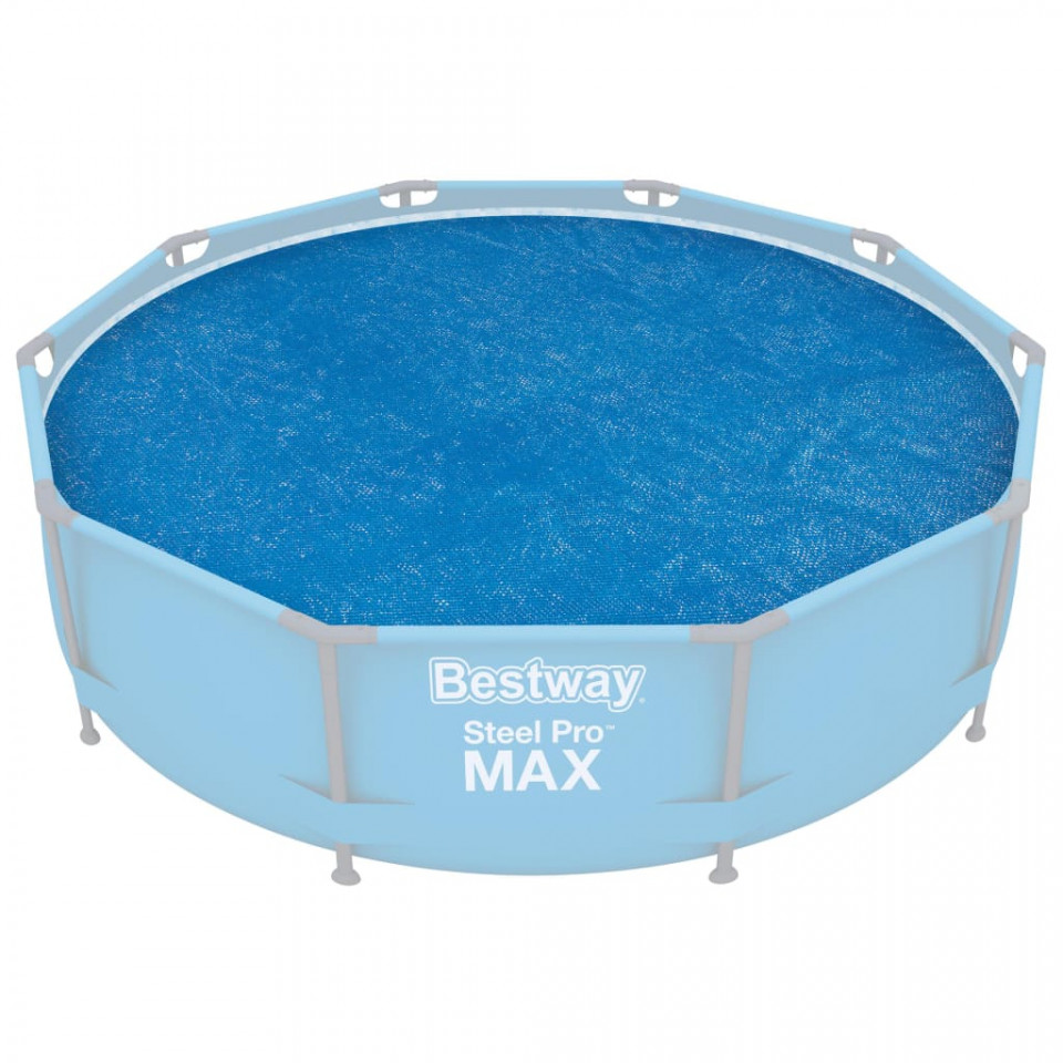 Bestway Prelată solară de piscină Flowclear, 305 cm - 1 | YEO