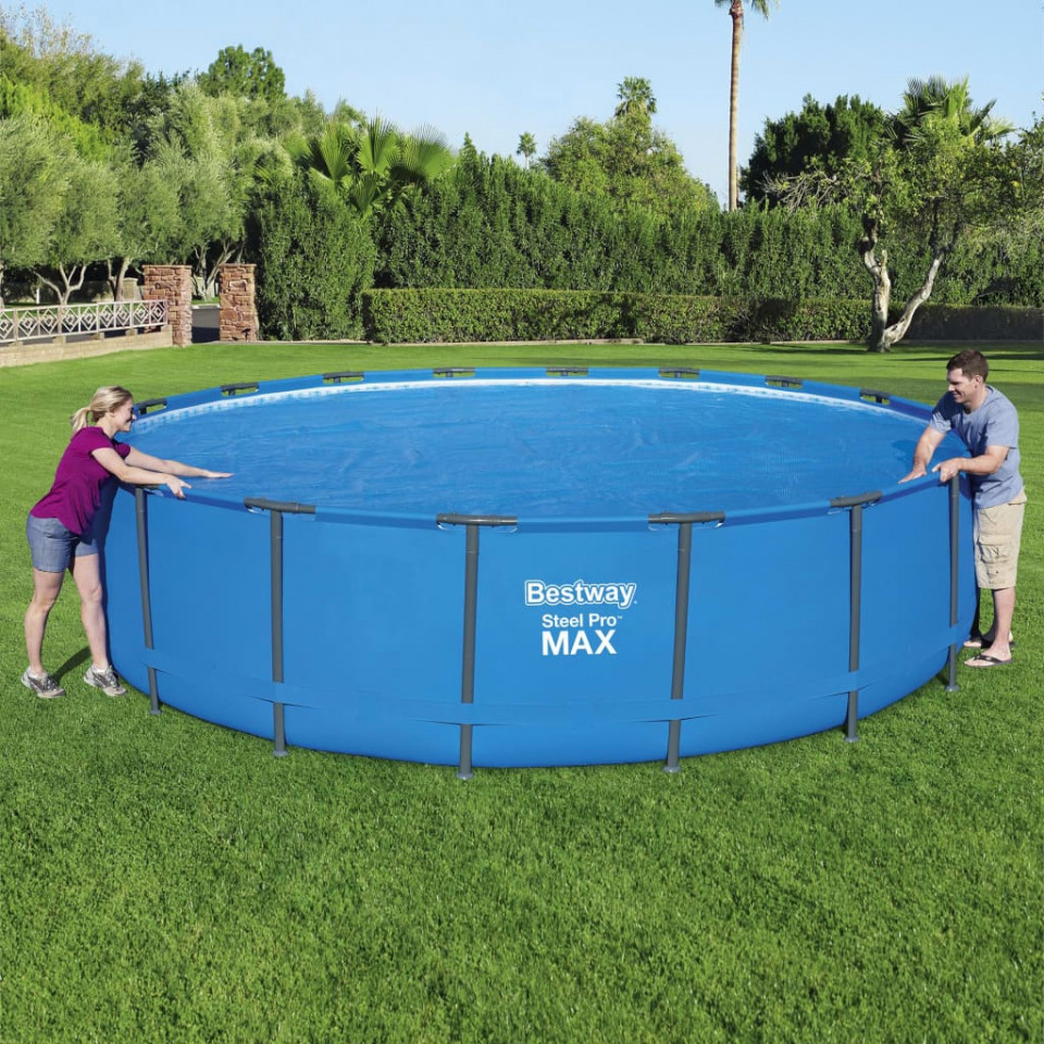 Bestway Prelată solară de piscină Flowclear, 549 cm - 3 | YEO