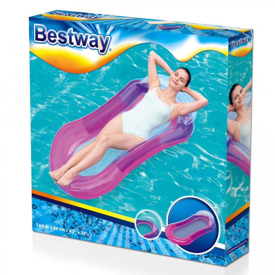 Bestway Șezlong gonflabil piscină Aqua Lounge - 4 | YEO