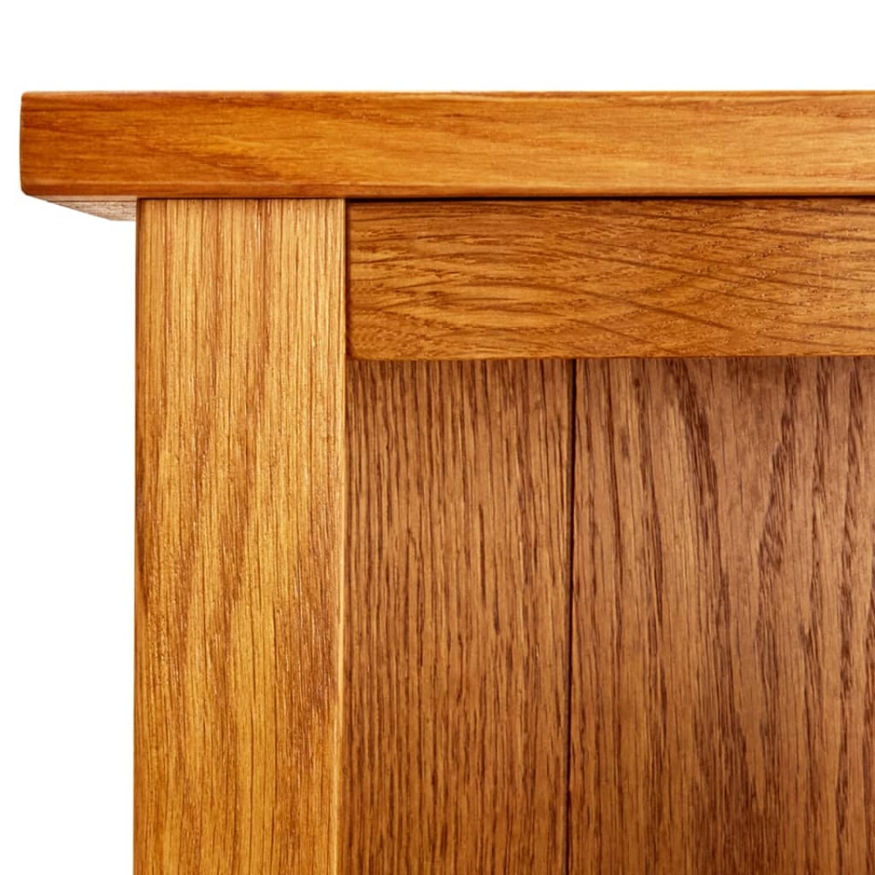 Bibliotecă cu 3 rafturi, 70 x 22,5 x 82 cm, lemn masiv stejar - 3 | YEO