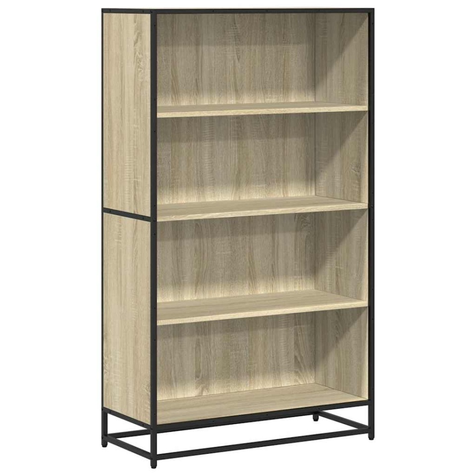 Bibliotecă, stejar sonoma, 80,5x35x139 cm, lemn prelucrat - 1 | YEO