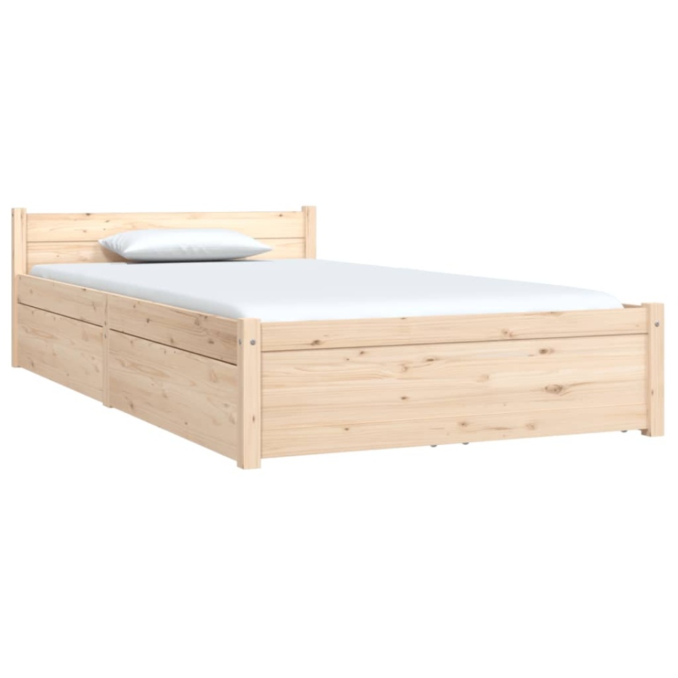 Cadru de pat cu sertare, 90x200 cm - 2 | YEO