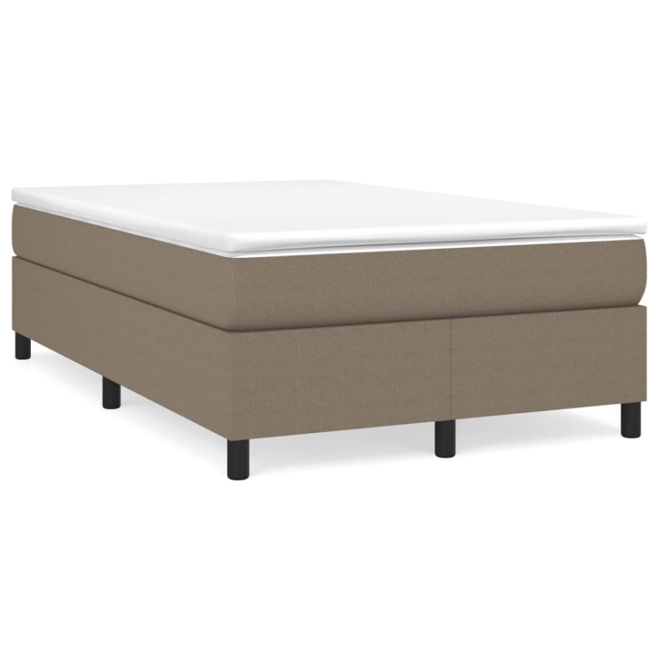 Cadru de pat fără saltea, gri taupe, 120x200 cm, textil - 1 | YEO