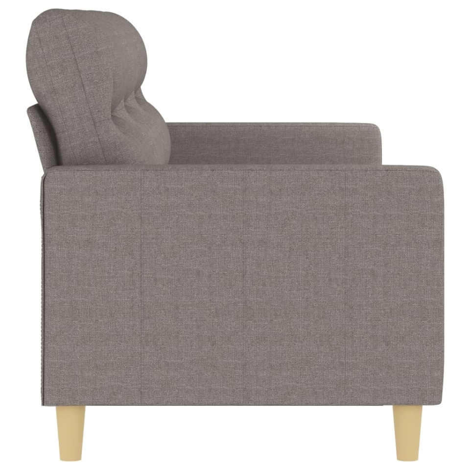 Canapea cu 3 locuri, taupe, 180 cm, material textil - 3 | YEO
