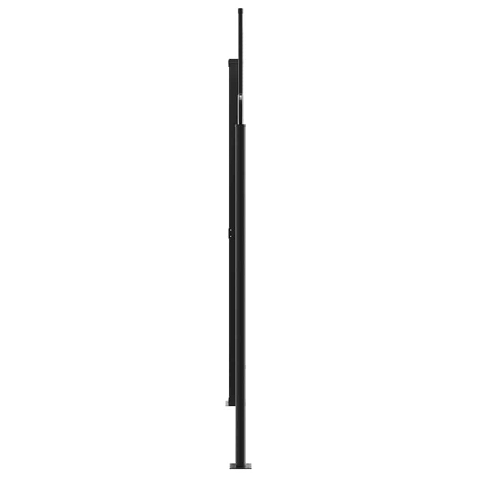 Copertină laterală retractabilă, antracit, 200x1000 cm - 3 | YEO