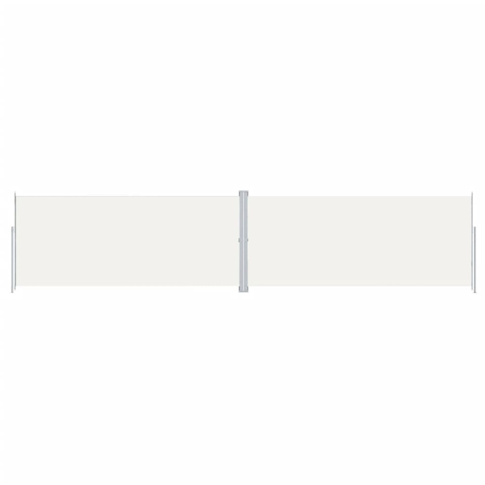 Copertină laterală retractabilă, crem, 220x1000 cm - 1 | YEO