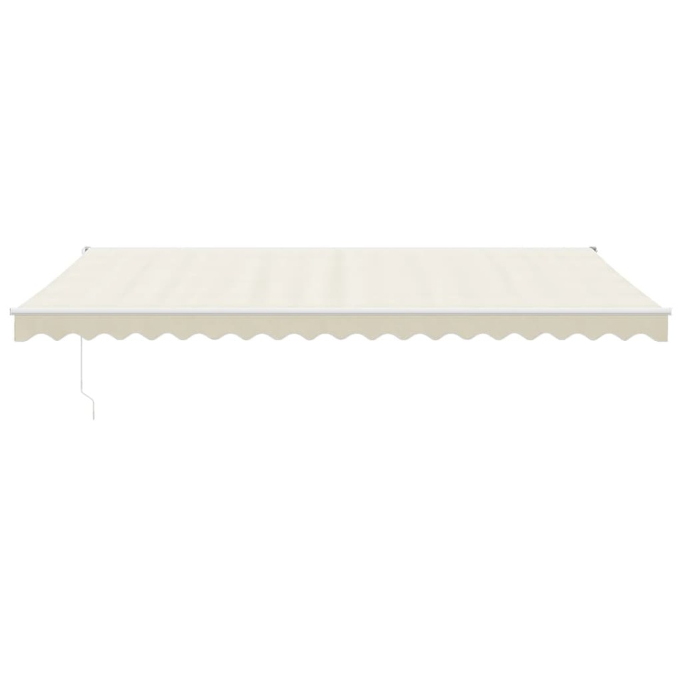 Copertină retractabilă automată, crem, 5x3 m - 2 | YEO