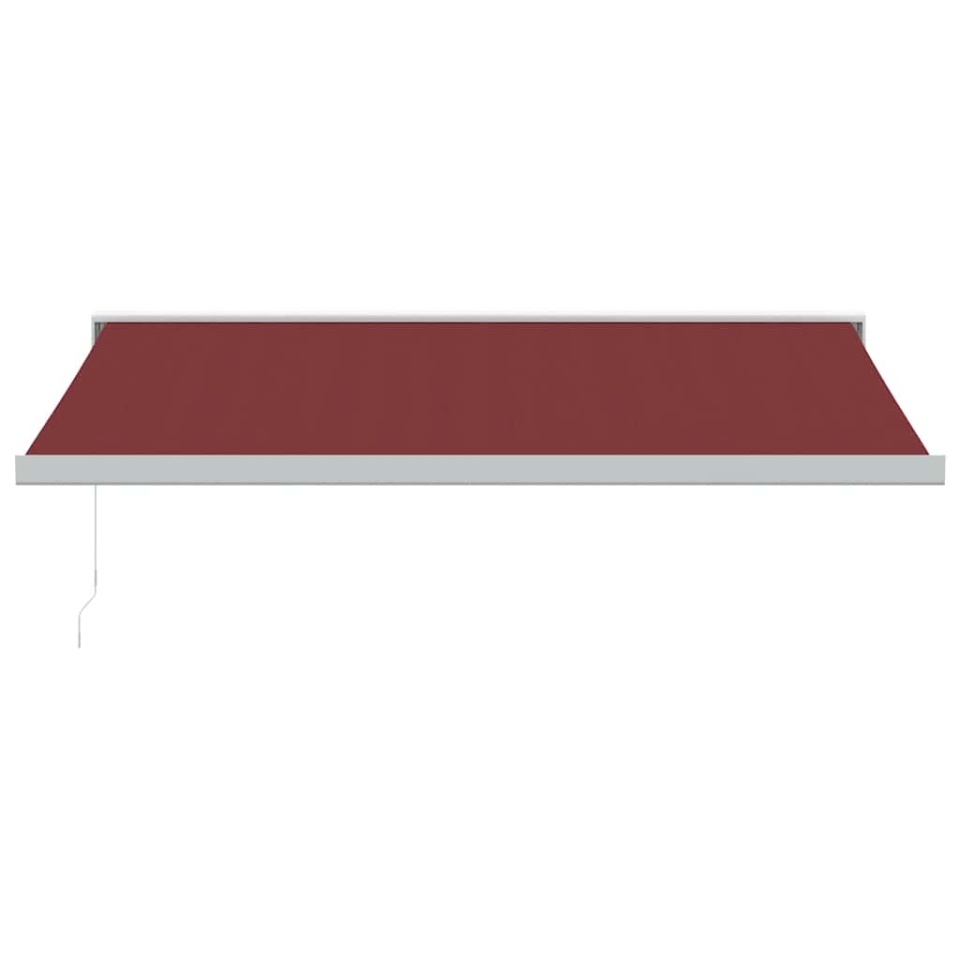Copertina retractabilă manual, vișiniu, 400x300 cm - 2 | YEO