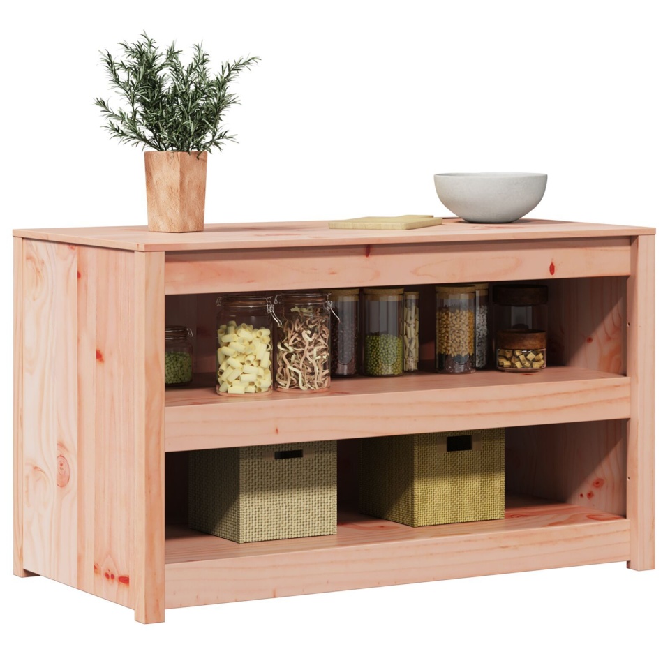 Dulap de Bucătărie Extern 106x55x64 cm Lemn Solid de Duglas - 2 | YEO