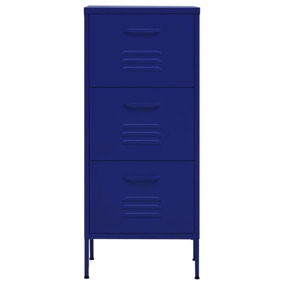 Dulap de depozitare, bleumarin, 42,5x35x101,5 cm, oțel - 2 | YEO