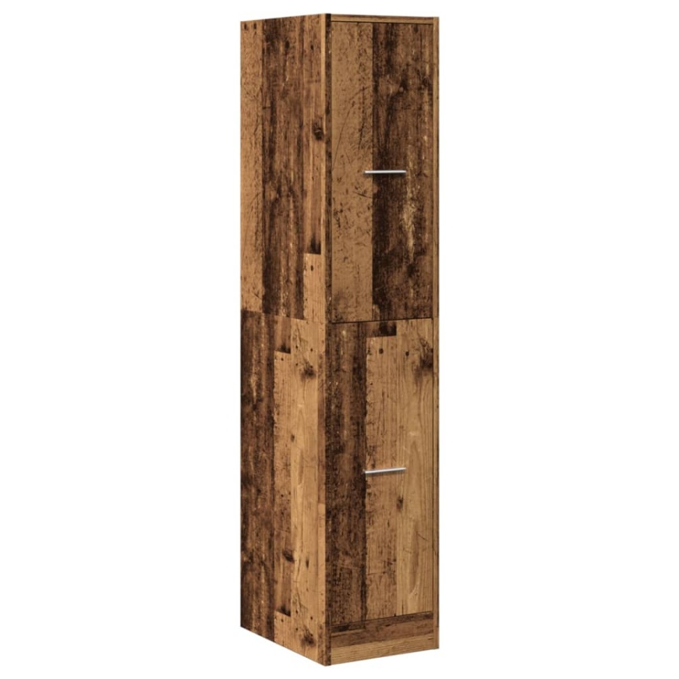 Dulap de farmacie, lemn vechi, 30x41x144,5 cm, lemn prelucrat - 2 | YEO