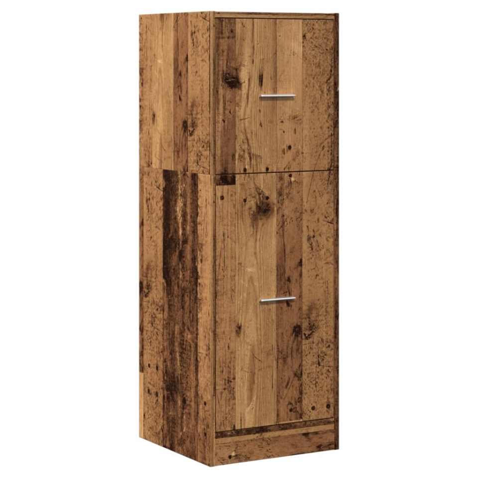 Dulap de farmacie, lemn vechi, 40x41x118 cm, lemn prelucrat - 2 | YEO