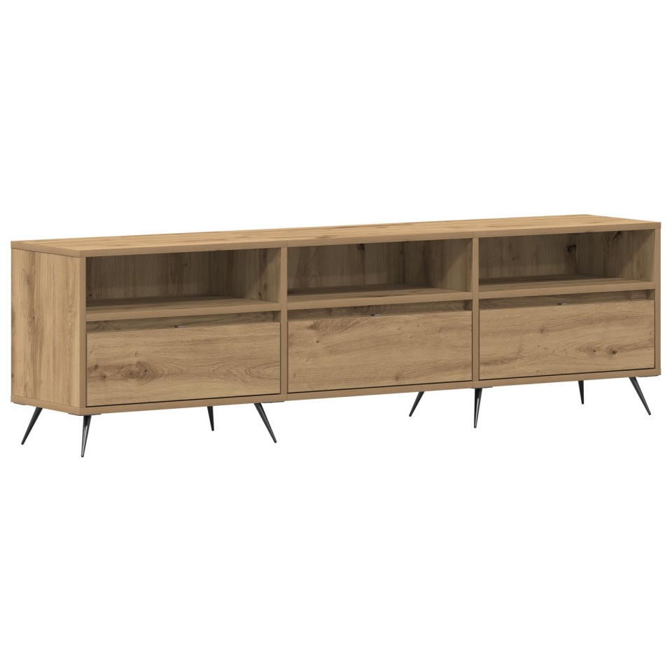 Dulap TV Artisan Stejar 150x30x44,5 cm Lemn prelucrat - 1 | YEO