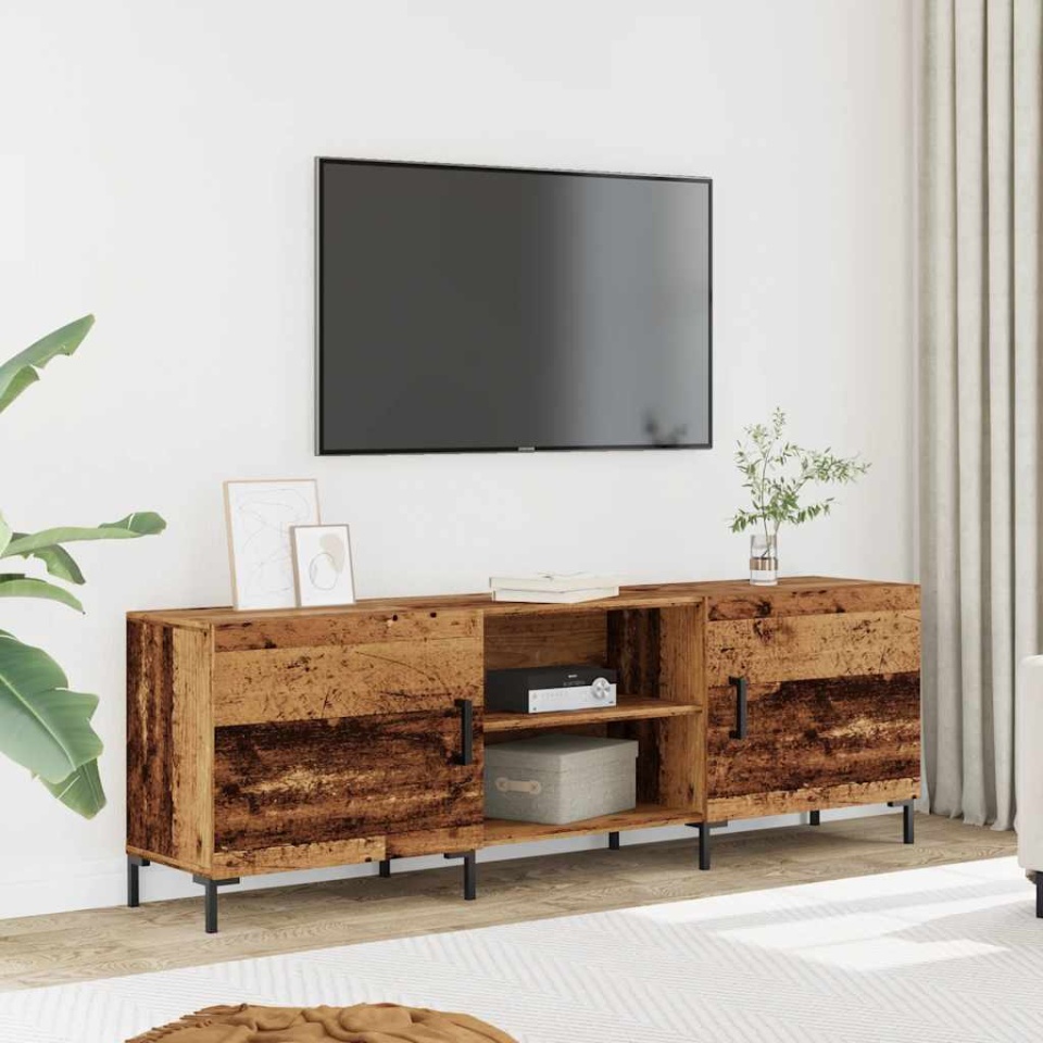 Dulap TV, lemn vechi, 150x30x50 cm, lemn prelucrat - 2 | YEO