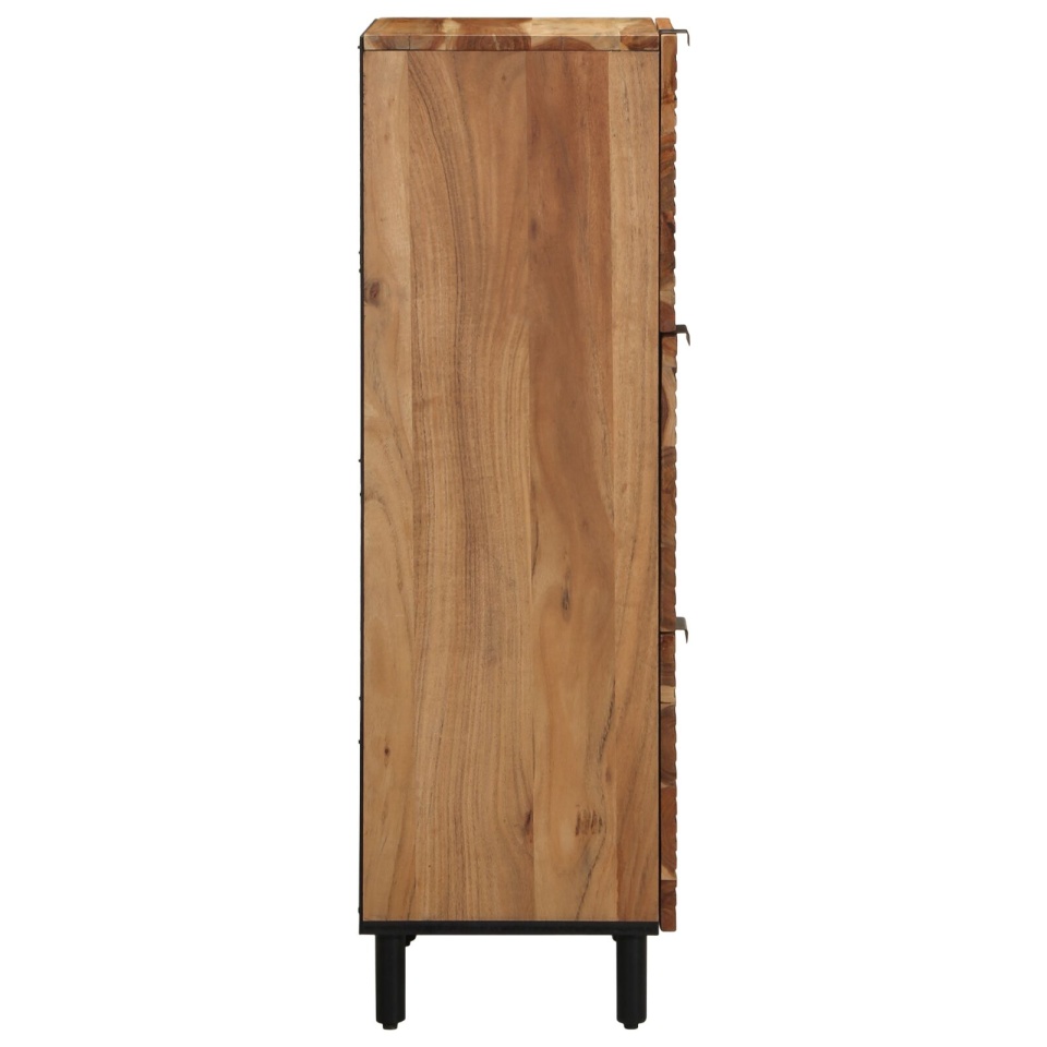 Highboard 40x33x110 cm Lemn masiv de acacia - 3 | YEO
