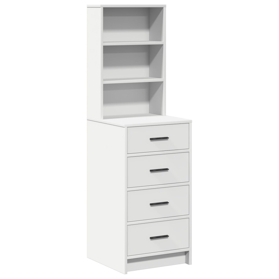 Highboard Alb 40x41x135 cm Lemn prelucrat - 1 | YEO