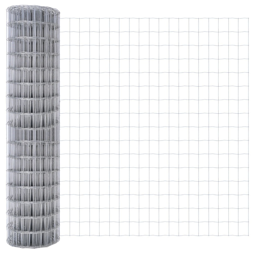 Împrejmuire Euro cu 13 suporturi cu vârf 1.2x25 m Oțel galvanizat - 3 | YEO