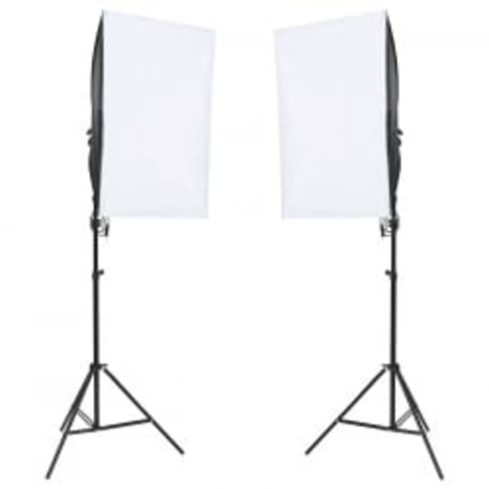 Kit studio foto cu set de lumină și fundal - 1 | YEO