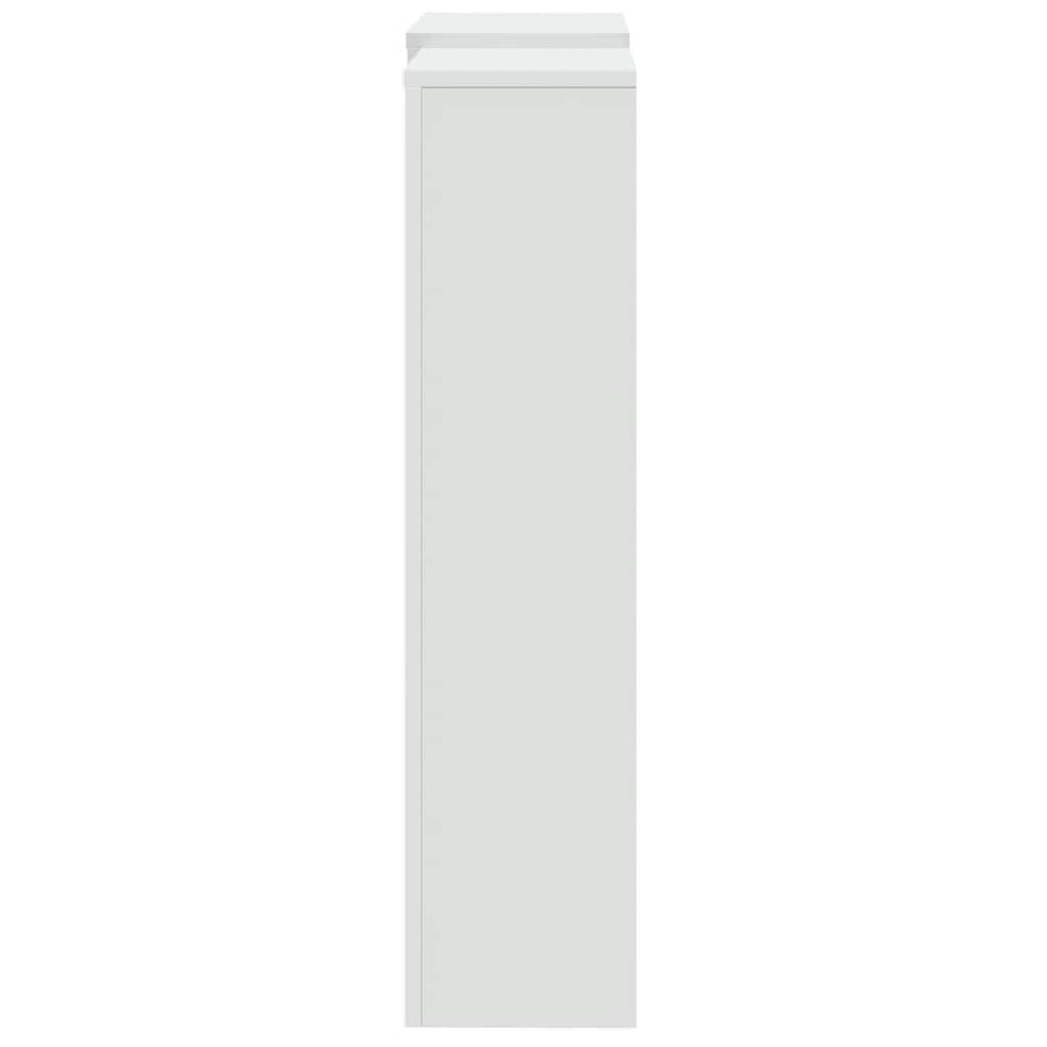 Mască pentru calorifer, alb, 205x21,5x83,5 cm, lemn prelucrat - 3 | YEO