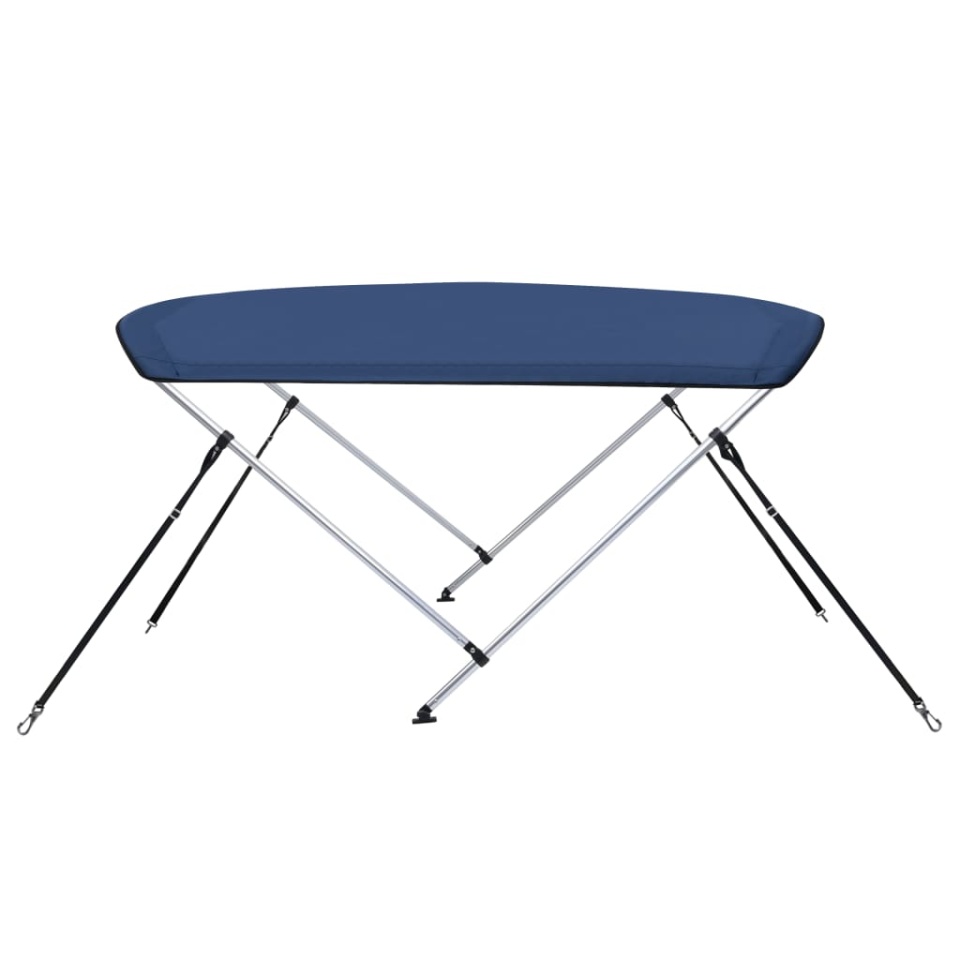 Parasolar barcă Bimini cu 2 arcuri, bleumarin, 150x120x110 cm - 3 | YEO