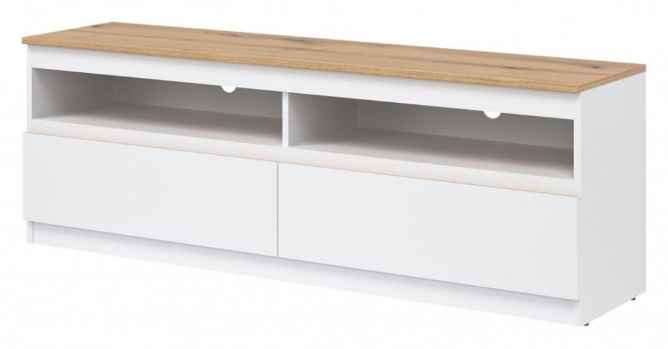 REMI Suport TV 2S WHITE/OAK EVOKE